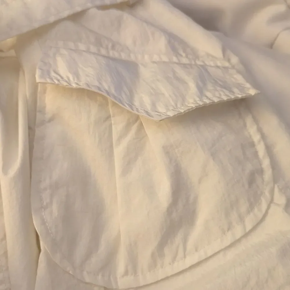 Girls vintage Children's Place white nylon jacket‎ size medium youth
